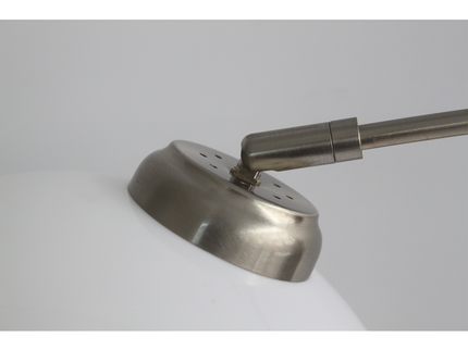 Beam Acro Floor Lamp with Adjustable Arch and Marble Base.