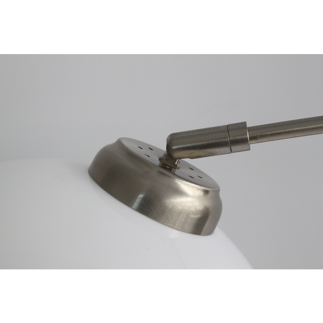Beam Acro Floor Lamp with Adjustable Arch and Marble Base.