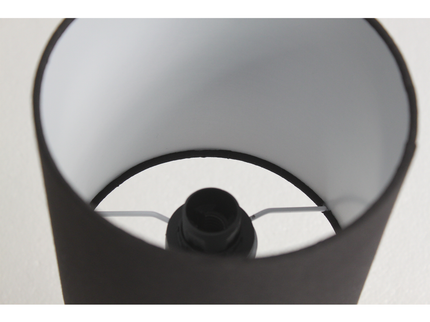 Cara Table Lamp Black White Modern Decorative Lighting for Home.