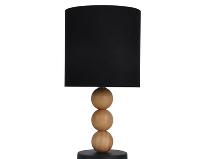 Cara Table Lamp Black White Modern Decorative Lighting for Home.
