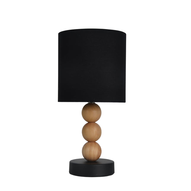 Cara Table Lamp Black White Modern Decorative Lighting for Home.