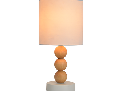 Cara Table Lamp Black White Modern Decorative Lighting for Home.