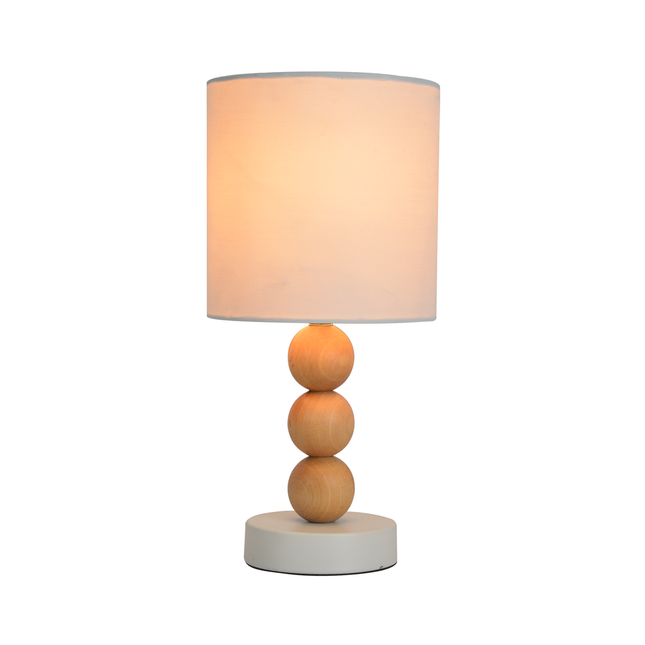Cara Table Lamp Black White Modern Decorative Lighting for Home.