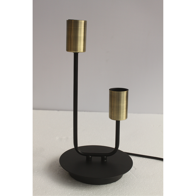 Roma Table Lamp with Antique Brass Globe Holders for Elegant Decor.