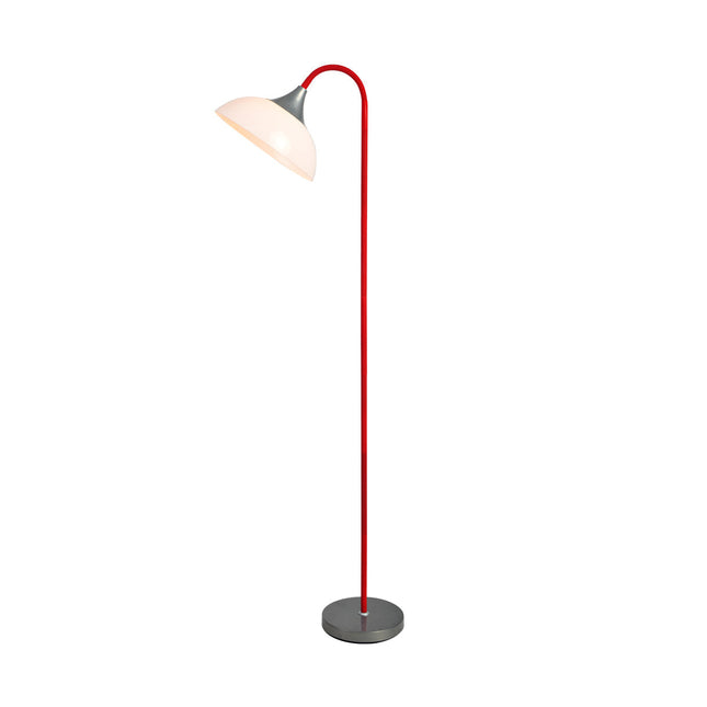 Alberta Floor Lamp Red Yellow Modern Stylish Lighting for Home.
