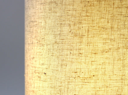 Tilda Floor Lamp with Hemp Rope Base and Linen Shade for Living Room Decor.