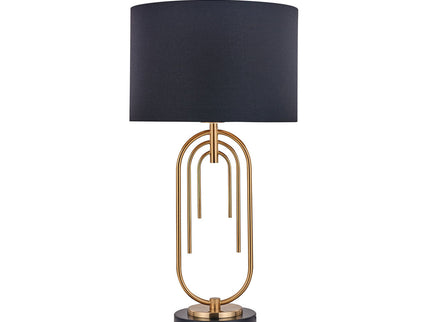 Fleur Table Lamp White Black Elegant Home Decor Light.