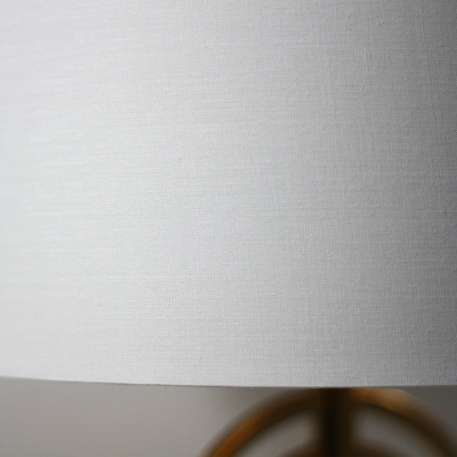 Fleur Table Lamp White Black Elegant Home Decor Light.