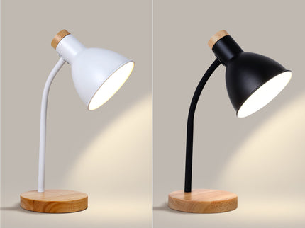 Merete Table Lamp White Black Modern Indoor Lighting for Home.