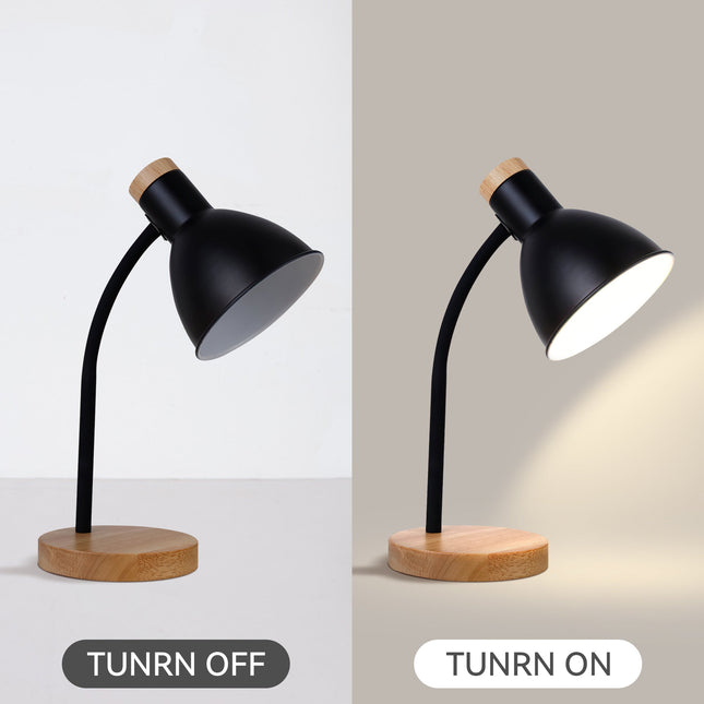Merete Table Lamp White Black Modern Indoor Lighting for Home.