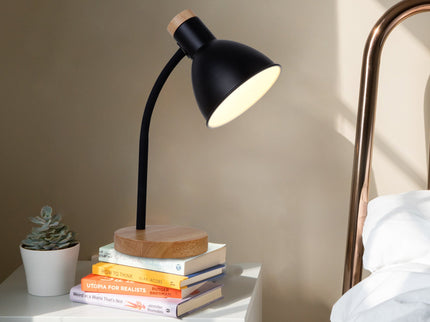 Merete Table Lamp White Black Modern Indoor Lighting for Home