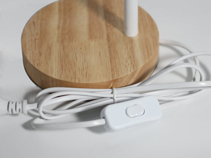 Merete Table Lamp White Black Modern Indoor Lighting for Home.
