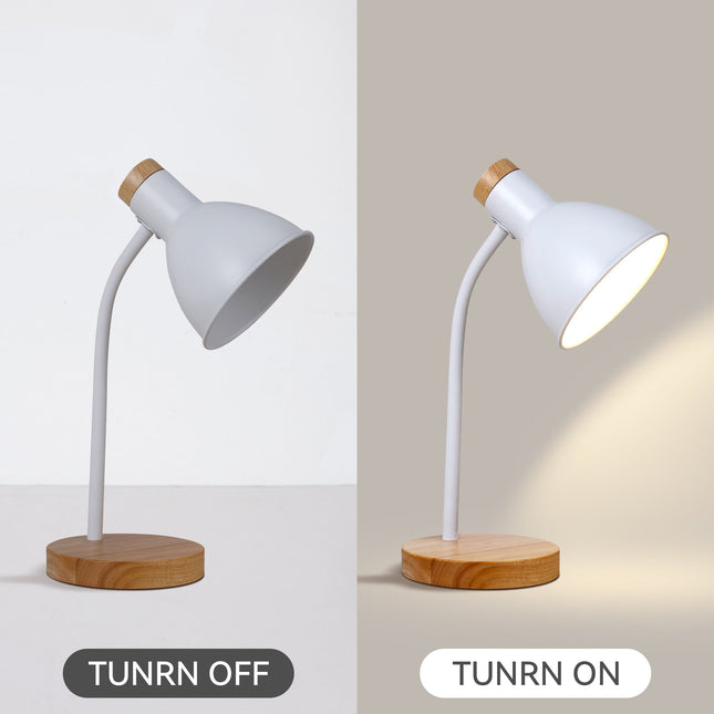 Merete Table Lamp White Black Modern Indoor Lighting for Home.