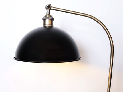 Lenna Floor Lamp White Black Modern Indoor Lighting 150cm.