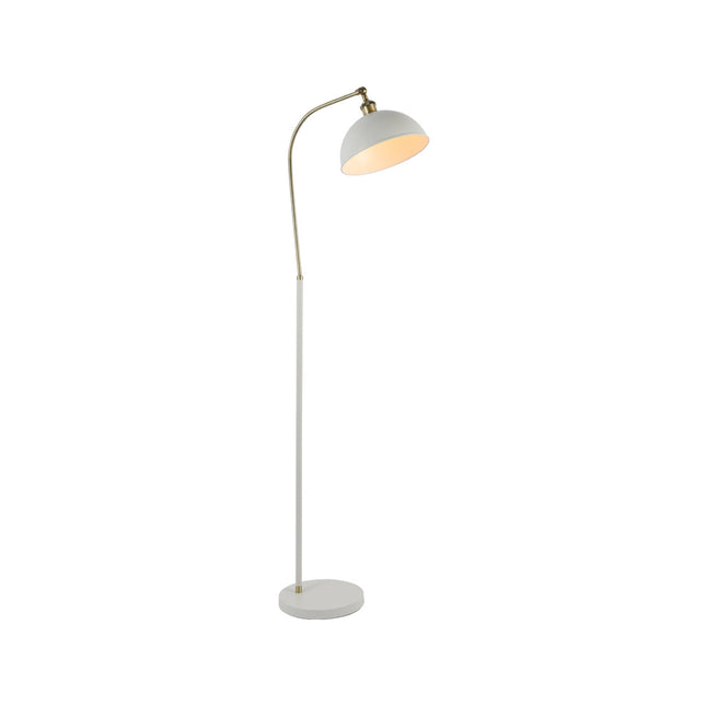 Lenna Floor Lamp White Black Modern Indoor Lighting 150cm.