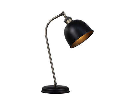 Lenna Table Lamp Copper White Red Blue Antique Brass Black Modern Indoor Light