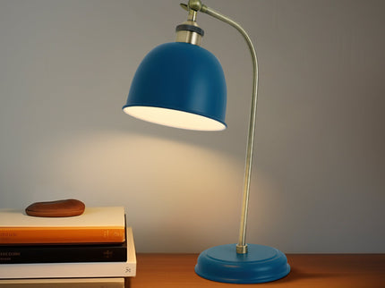 Lenna Table Lamp Copper White Red Blue Antique Brass Black Modern Indoor Light