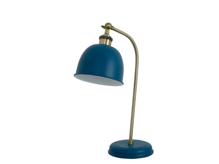 Lenna Table Lamp Copper White Red Blue Antique Brass Black Modern Indoor Light