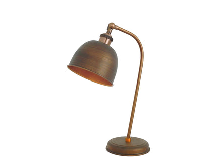 Lenna Table Lamp Copper White Red Blue Antique Brass Black Modern Indoor Light.