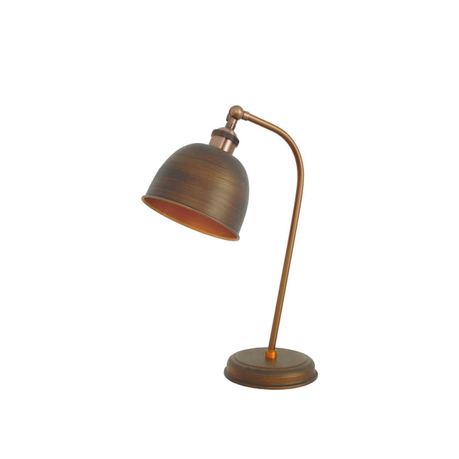 Lenna Table Lamp Copper White Red Blue Antique Brass Black Modern Indoor Light.