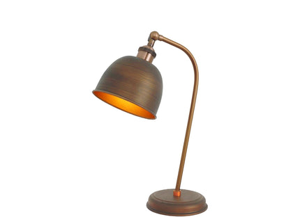 Lenna Table Lamp Copper White Red Blue Antique Brass Black Modern Indoor Light.