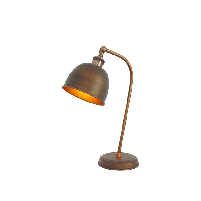Lenna Table Lamp Copper White Red Blue Antique Brass Black Modern Indoor Light.