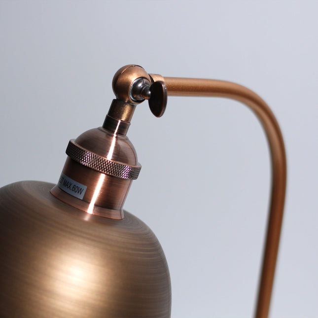 Lenna Table Lamp Copper White Red Blue Antique Brass Black Modern Indoor Light.