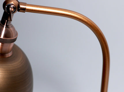 Lenna Table Lamp Copper White Red Blue Antique Brass Black Modern Indoor Light.