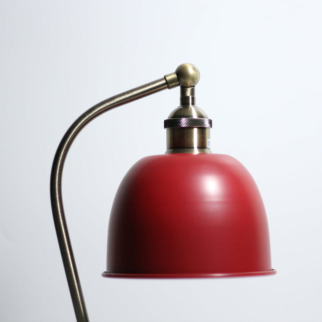 Lenna Table Lamp Copper White Red Blue Antique Brass Black Modern Indoor Light