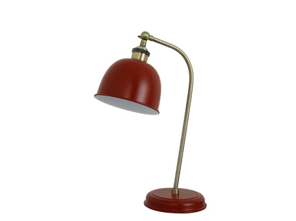 Lenna Table Lamp Copper White Red Blue Antique Brass Black Modern Indoor Light
