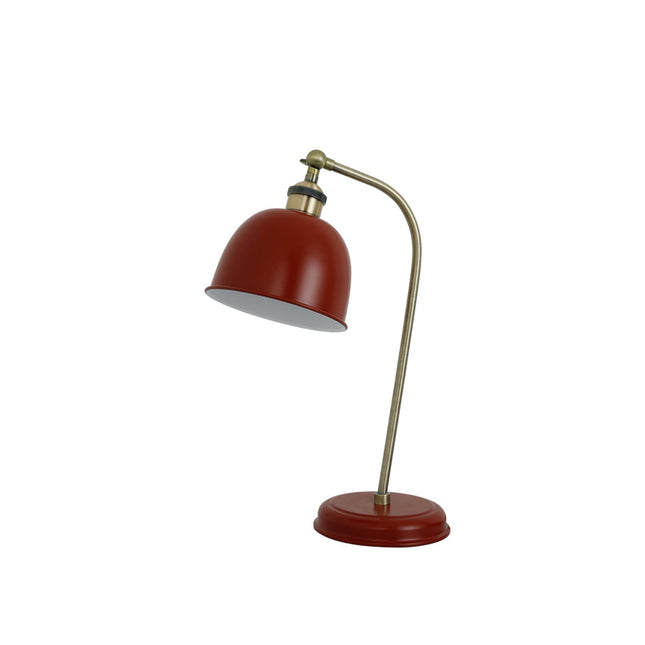 Lenna Table Lamp Copper White Red Blue Antique Brass Black Modern Indoor Light
