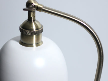 Lenna Table Lamp Copper White Red Blue Antique Brass Black Modern Indoor Light