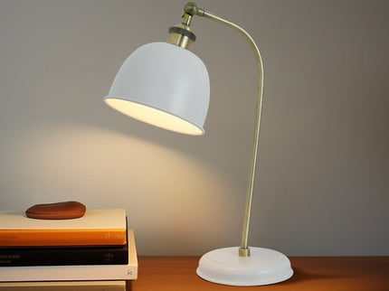 Lenna Table Lamp Copper White Red Blue Antique Brass Black Modern Indoor Light.