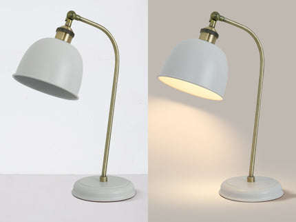 Lenna Table Lamp Copper White Red Blue Antique Brass Black Modern Indoor Light