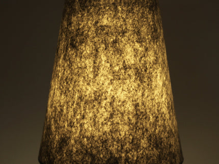 Jerome Floor Lamp Modern Industrial Concrete and Fabric Light.