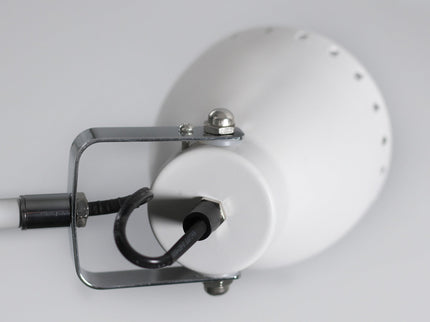 Audrey Floor Lamp Black White Modern Adjustable Standing Light.