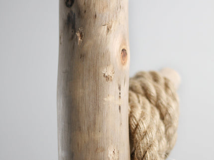 Lea Table Lamp Rustic Wooden Modern Desk Light Accent Lamp.