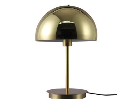 Brenda Table Lamp - Gold Modern Semi-Dome Design for Living Room.