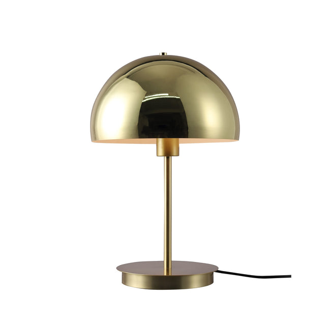 Brenda Table Lamp - Gold Modern Semi-Dome Design for Living Room.