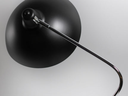 Abby Table Lamp Black White Modern Desk Light for Home Office.