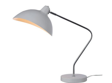 Abby Table Lamp Black White Modern Desk Light for Home Office.