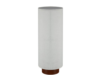Ailsa Linen Table Lamp with Modern Neutral Design.