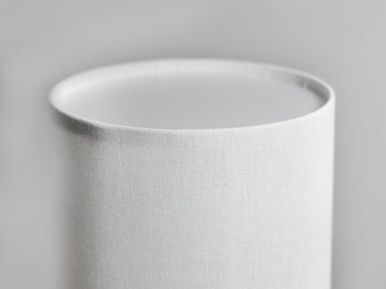 Ailsa Linen Table Lamp with Modern Neutral Design.