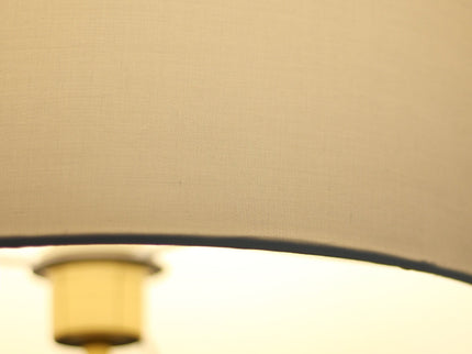 Murano Floor Lamp Brass and Pewter Elegant Lighting Fixture.