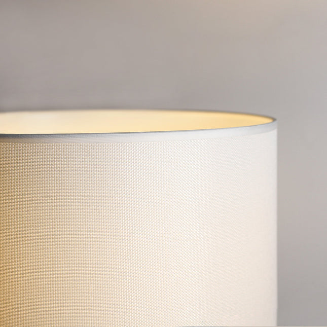 Pattery Barn Table Lamp White Orange Green Blue Ceramic Base.
