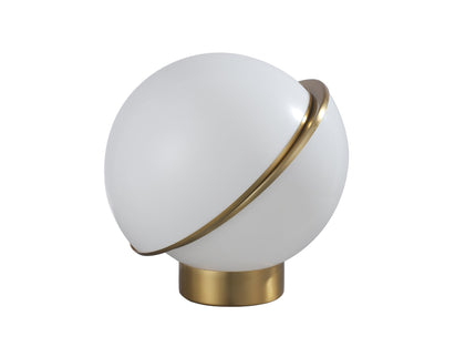 Padgett Table Lamp Modern Artistic Design with Gold Accents.