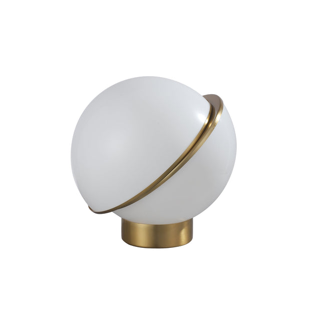 Padgett Table Lamp Modern Artistic Design with Gold Accents.