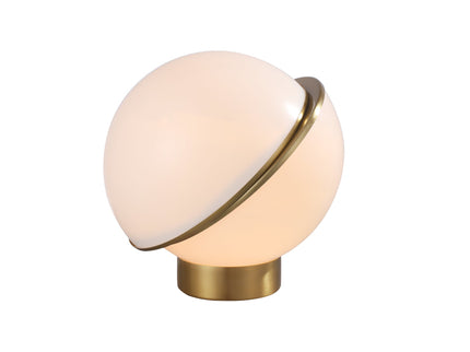 Padgett Table Lamp Modern Artistic Design with Gold Accents.