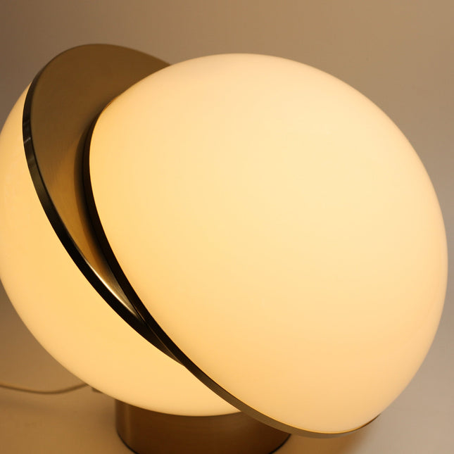 Padgett Table Lamp Modern Artistic Design with Gold Accents.