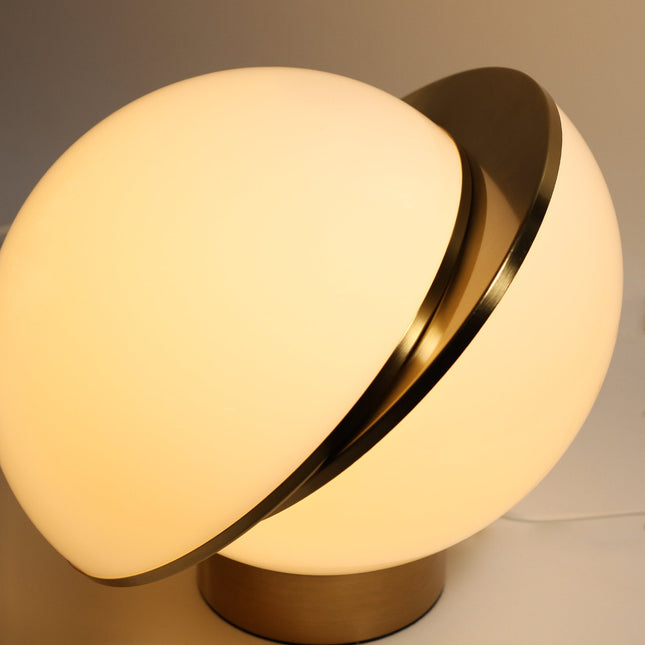 Padgett Table Lamp Modern Artistic Design with Gold Accents.